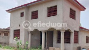 Front view of EfiedwamRE's 4-Bedroom Uncompleted House For Sale at Lakeside Estate, Community 4